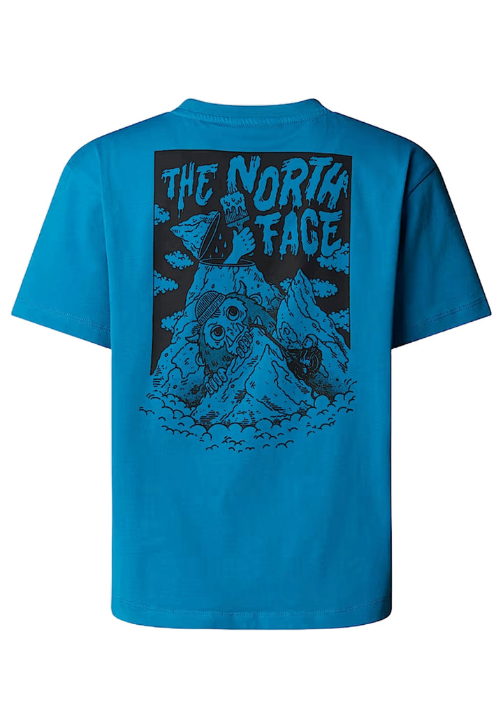 T-shirt blu per bambino