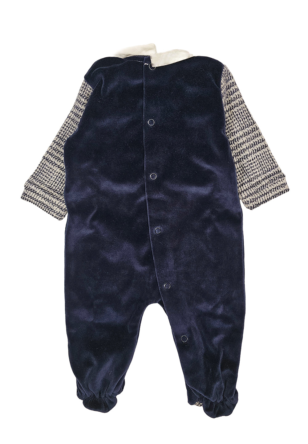 Tutina blu per neonato