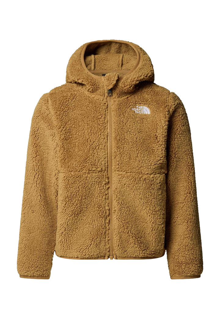 Felpa teddy marrone unisex