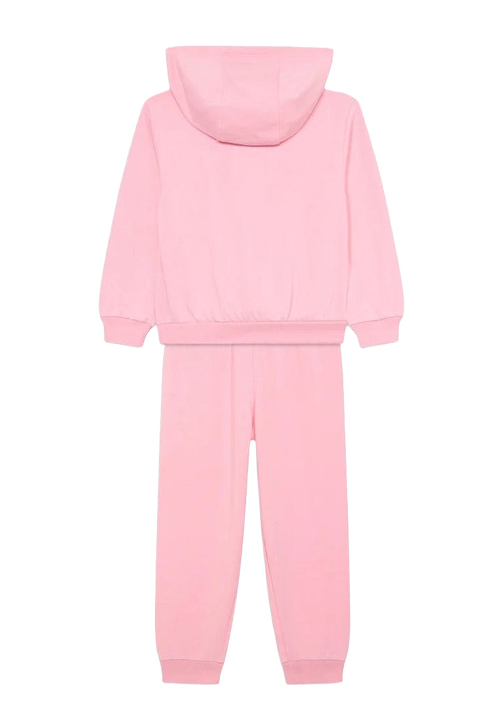 Completo felpa rosa per neonata