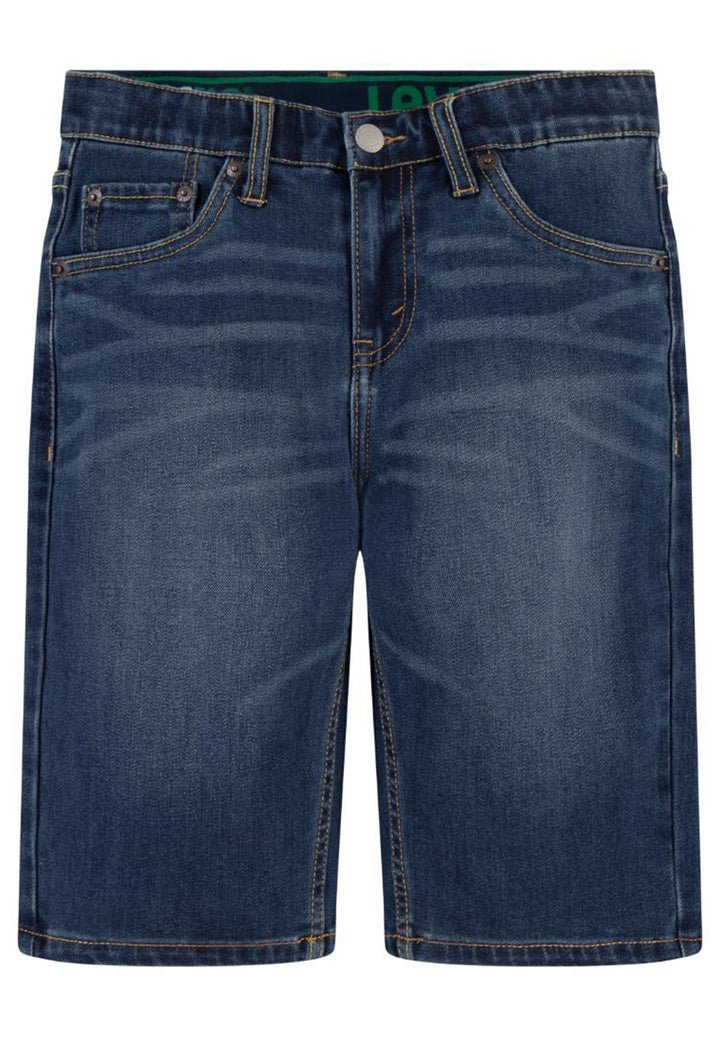 Bermuda denim blu per bambino