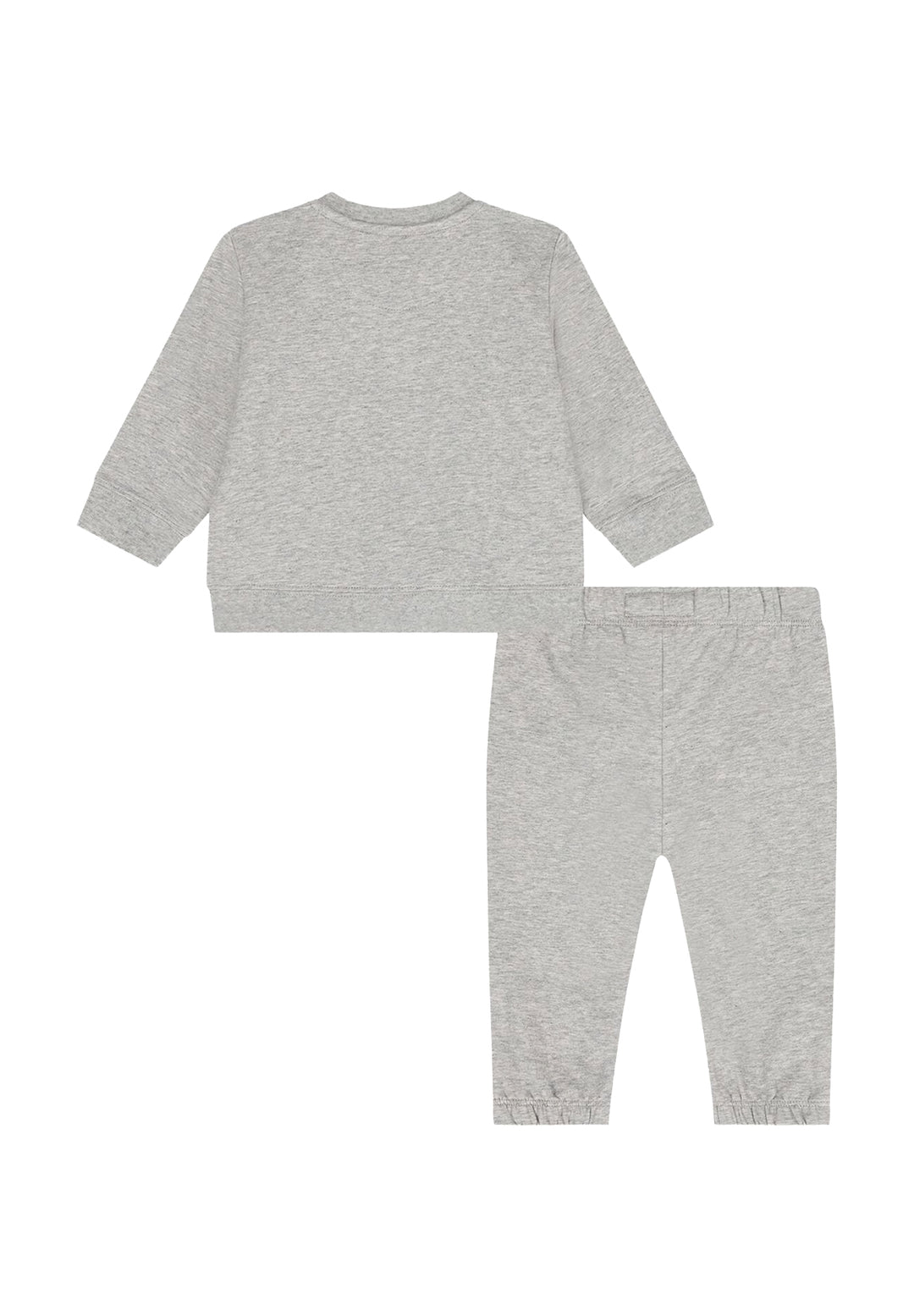 Completo felpa grigio per bambino