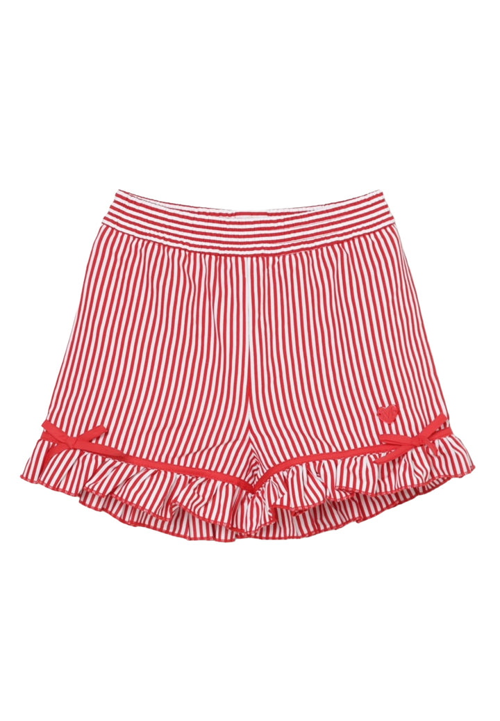 Short rosso per neonata