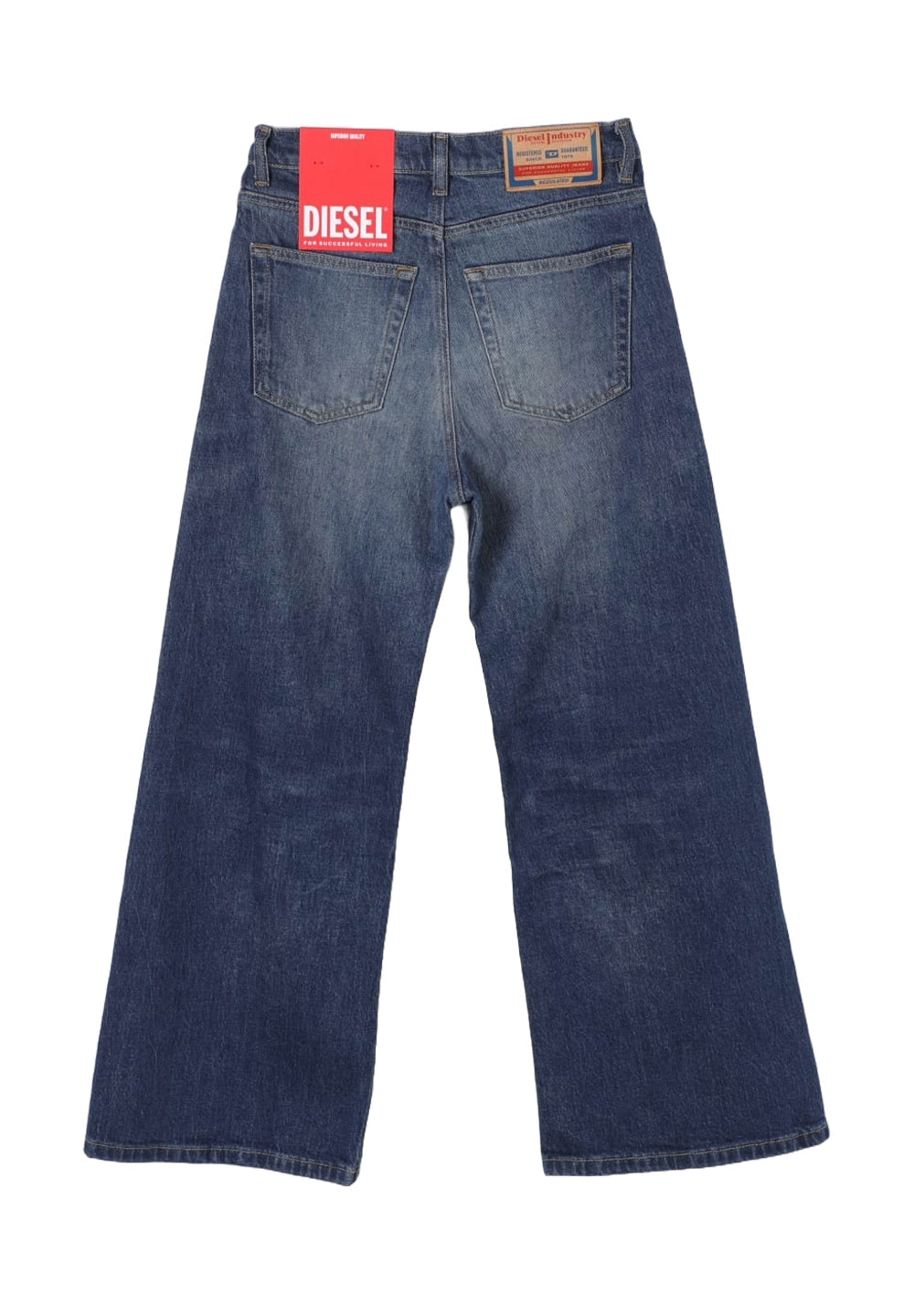 Jeans blu denim per bambina