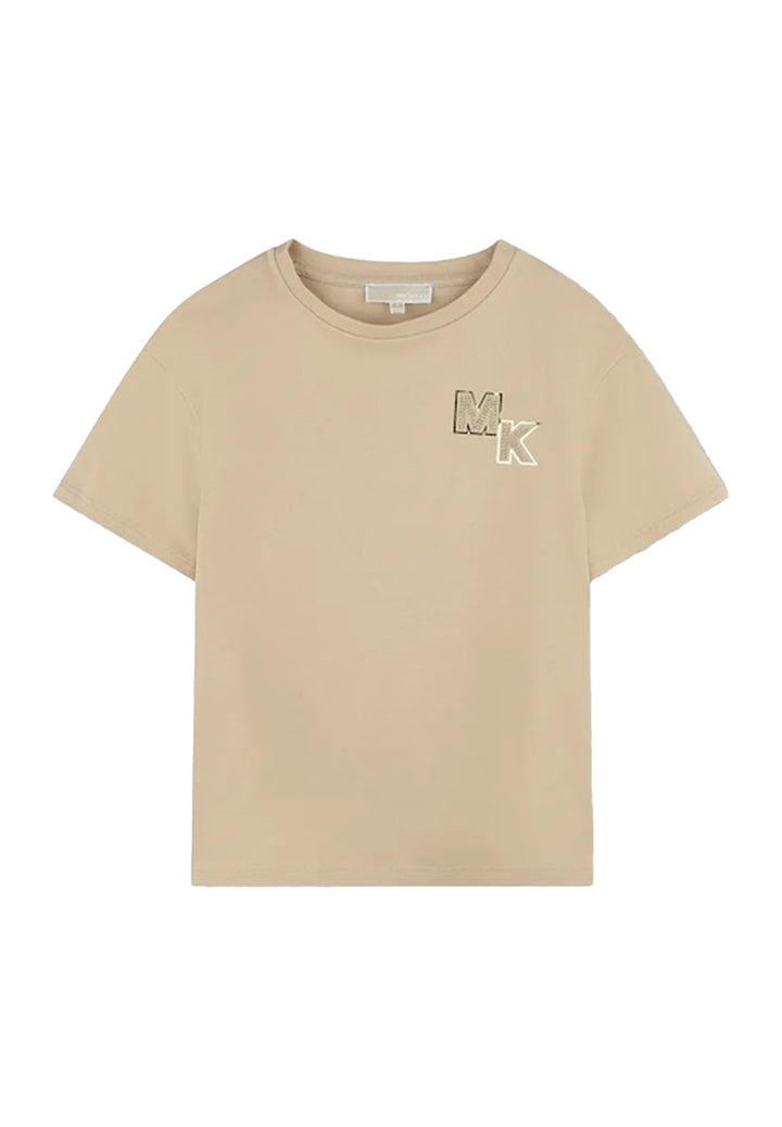 T-shirt beige per bambina