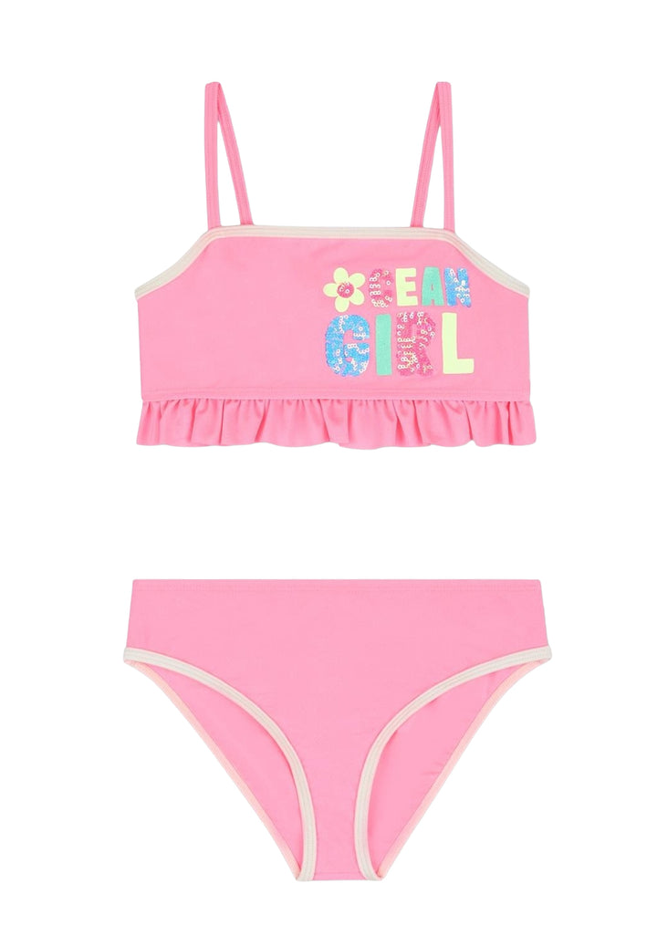 Costume rosa per bambina