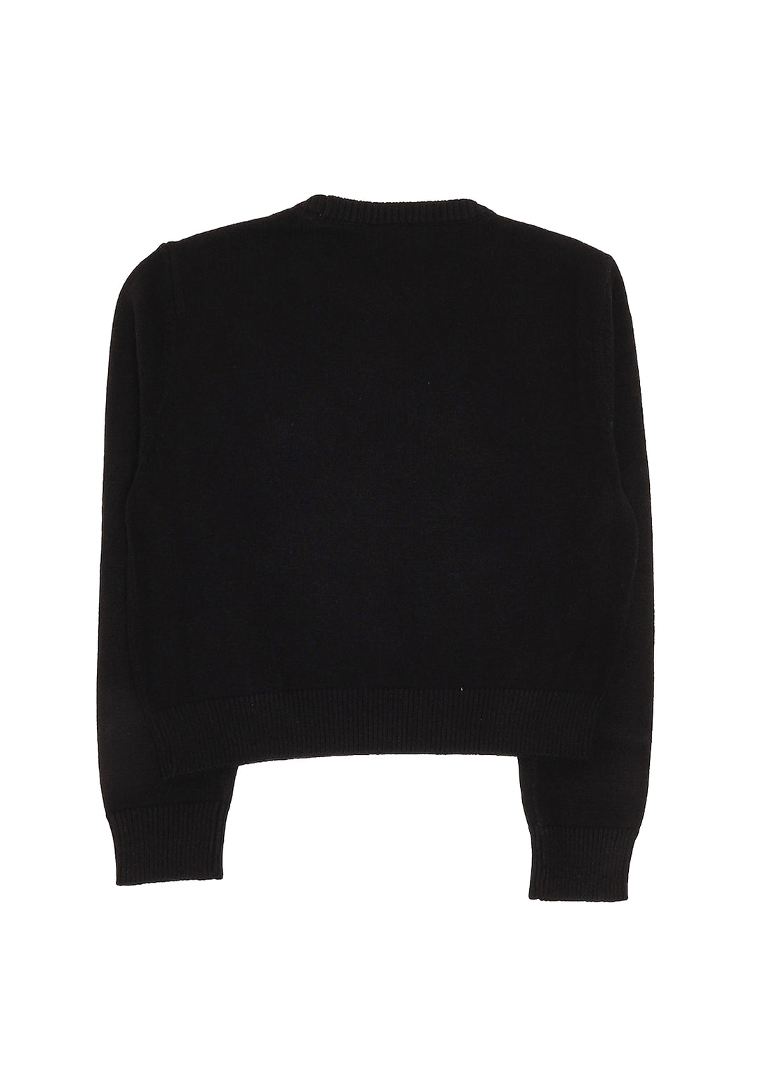 Maglione nero per bambina