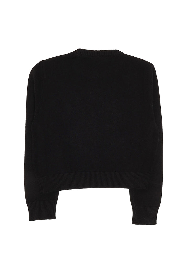 Maglione nero per bambina