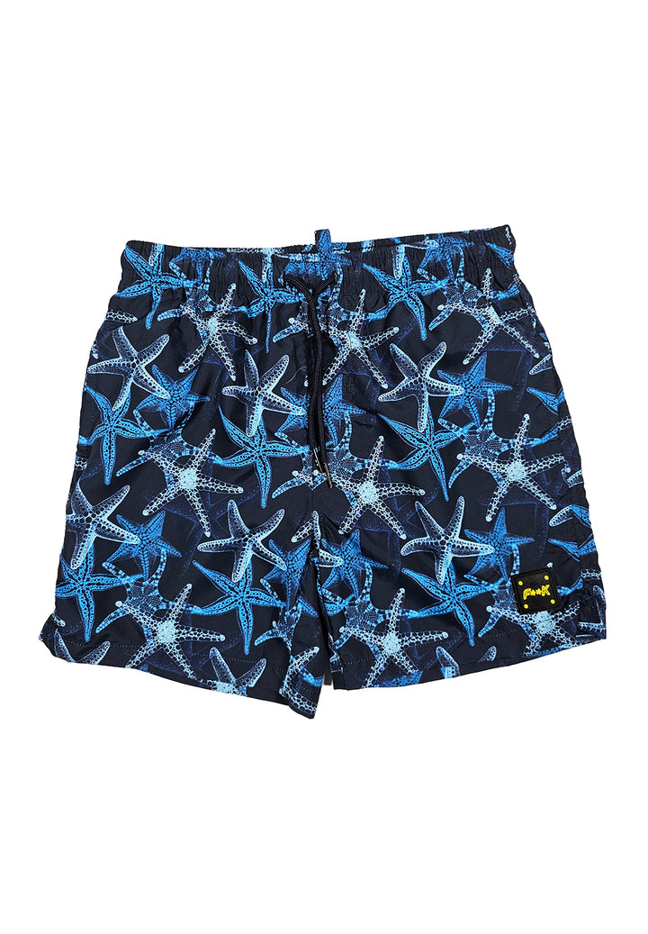 Costume boxer blu per bambino