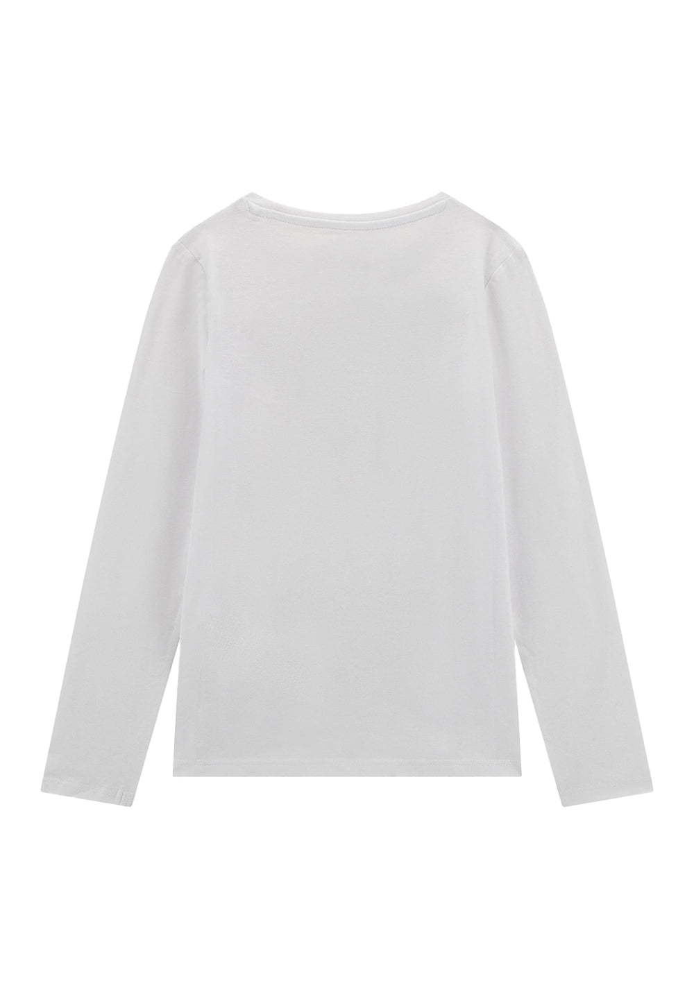 T-shirt bianca per bambina