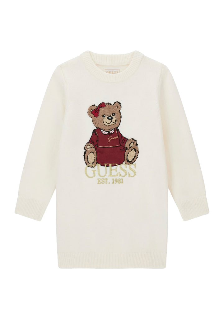 Vestito crema per bambina