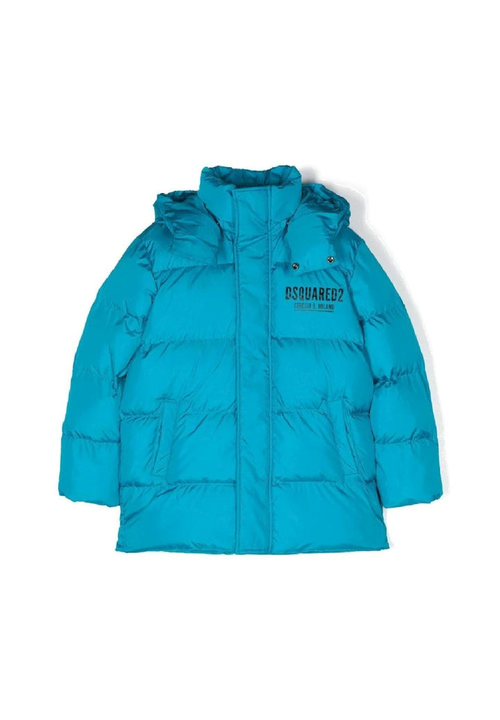 Turquoise jacket for boy