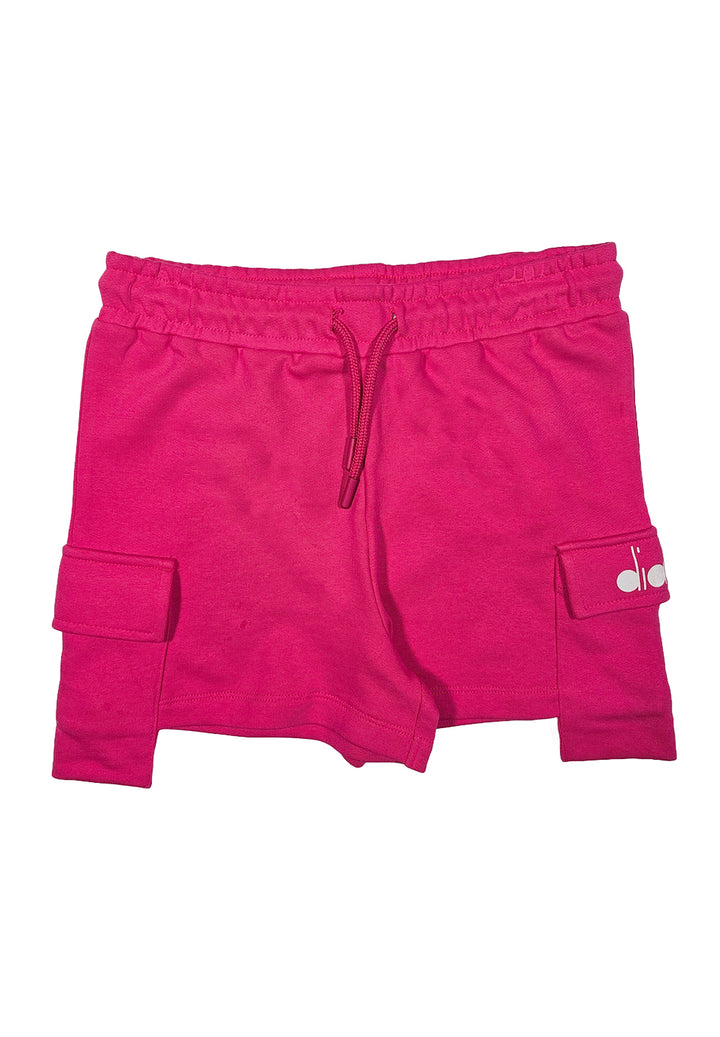 Short felpa fuxia per bambina - Primamoda kids