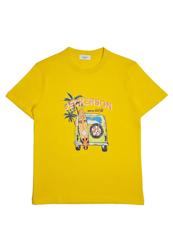 T-shirt gialla per bambino