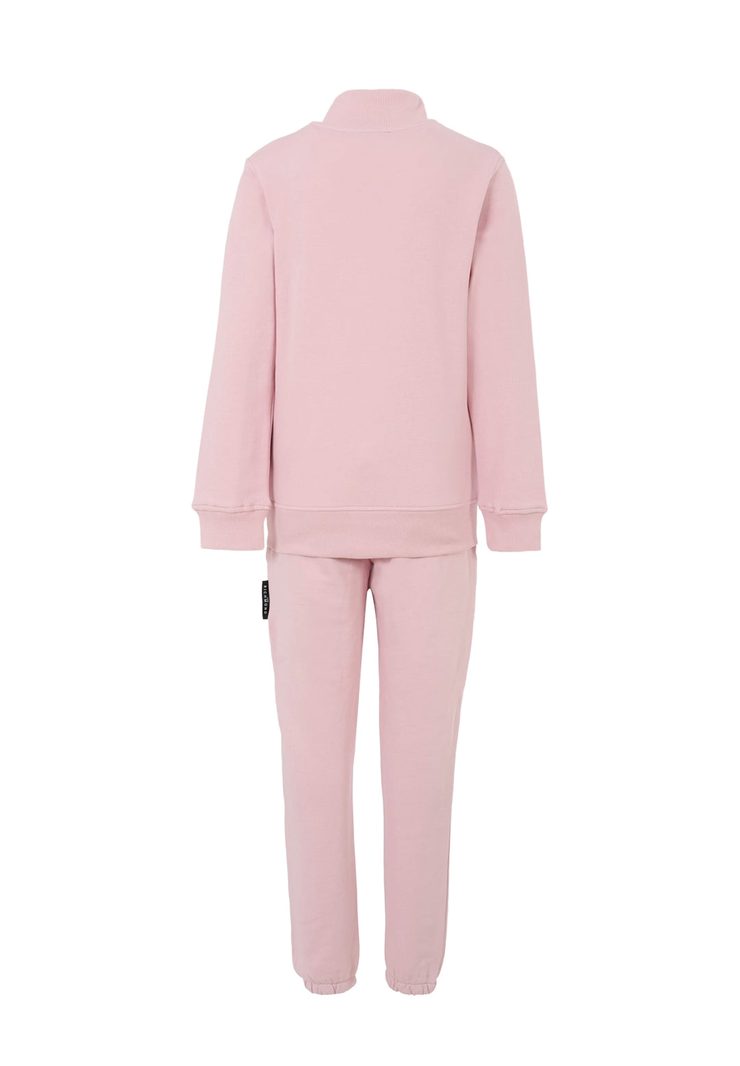 Completo felpa rosa per bambina