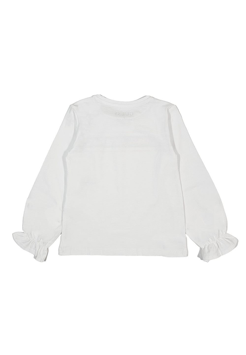 T-shirt bianca per bambina