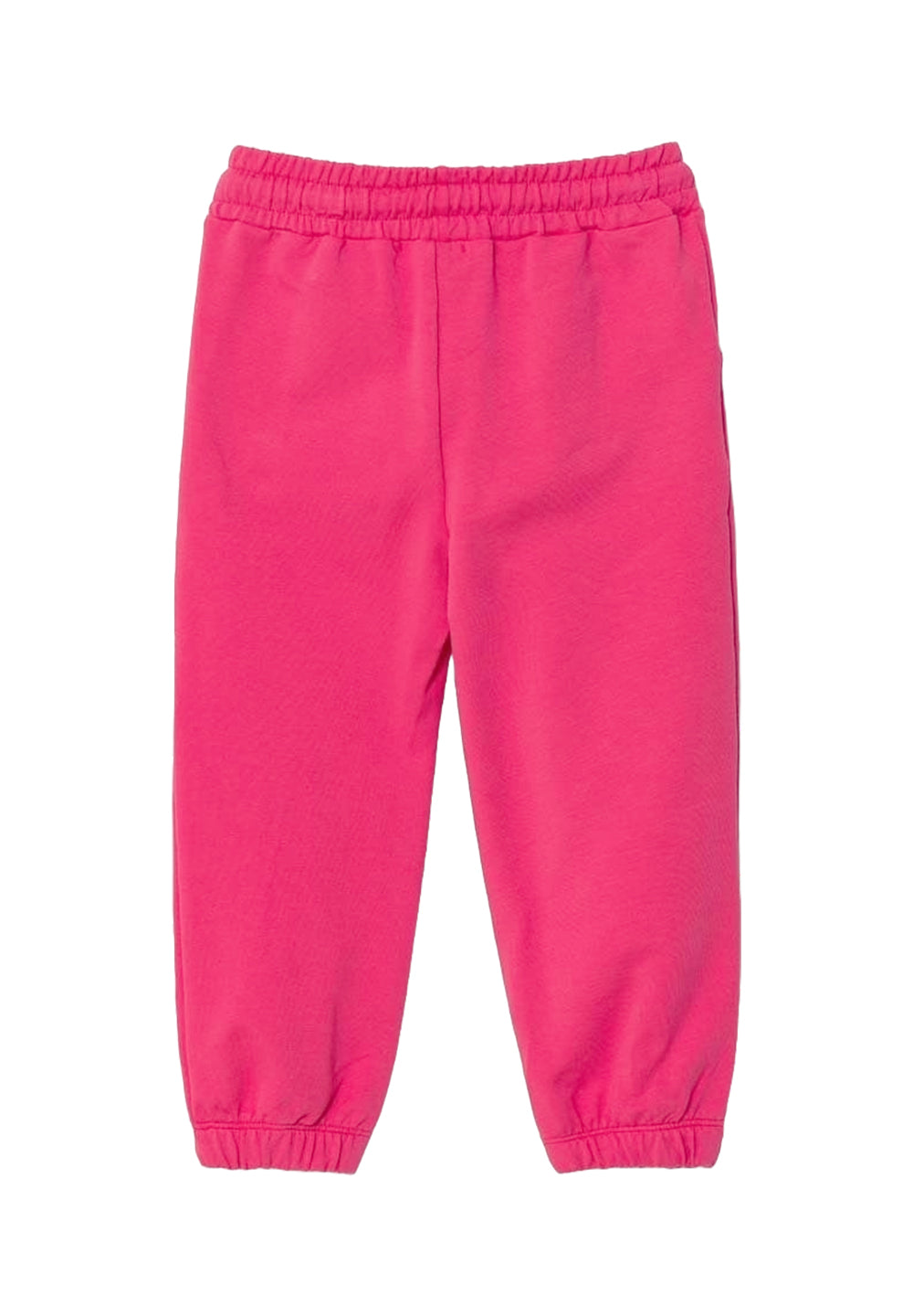 Pantalone felpa fuxia per bambina