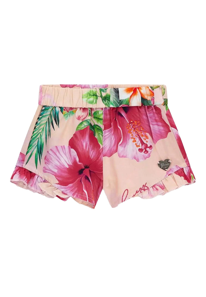 Short rosa per bambina