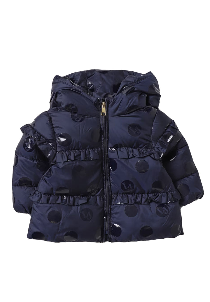 Dark blue jacket for baby girls