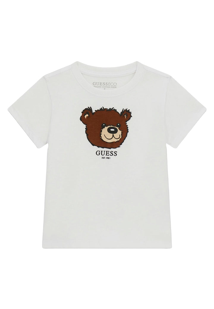 T-shirt bianca per bambino