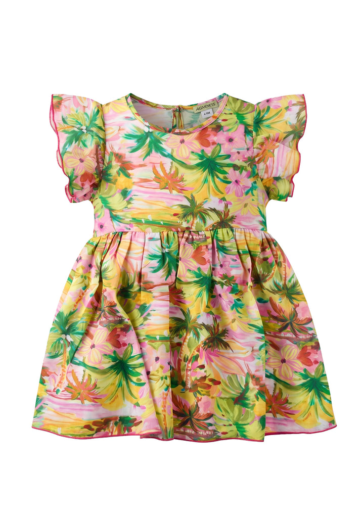 Vestito multicolor per neonata