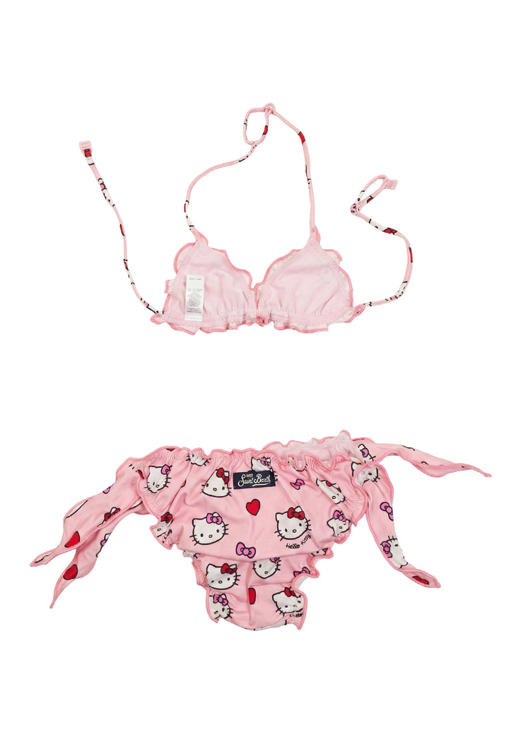 Costume bikini rosa per bambina