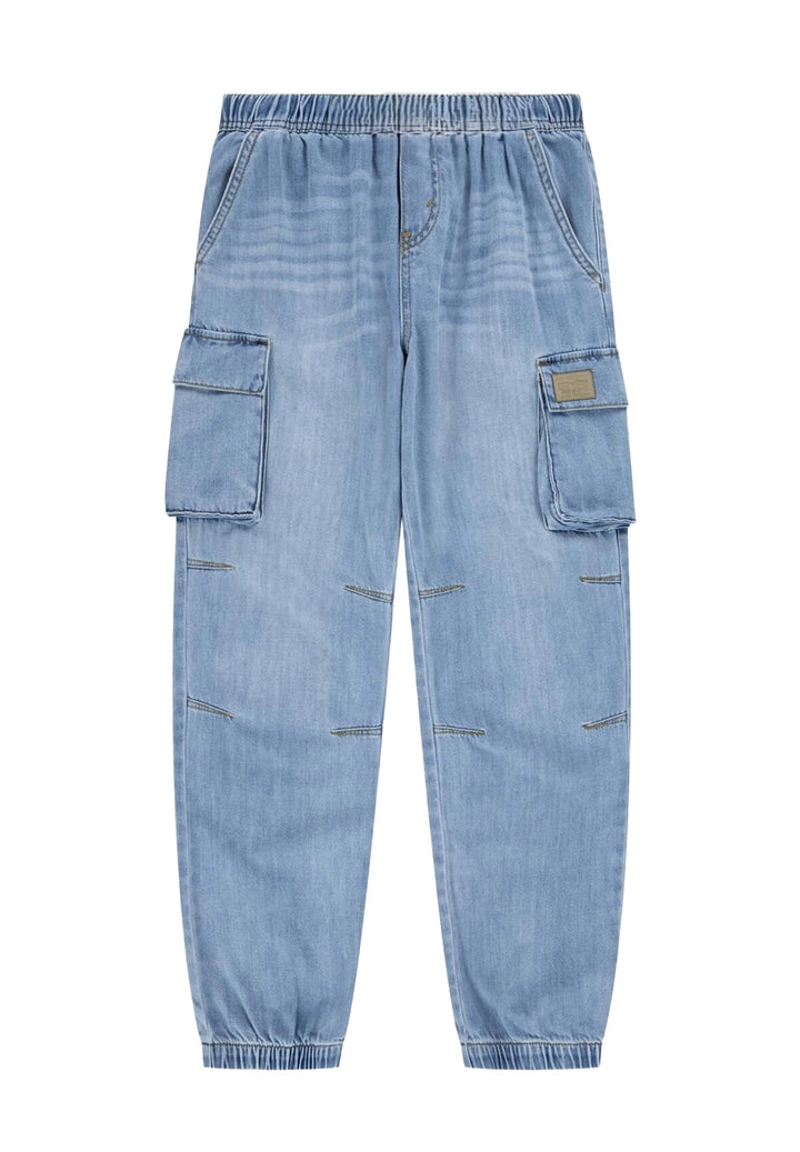 Jeans blu denim per bambina