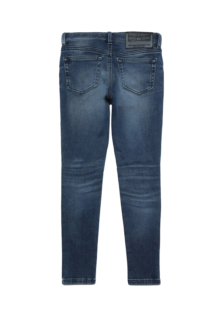 Jeans blu denim per bambina