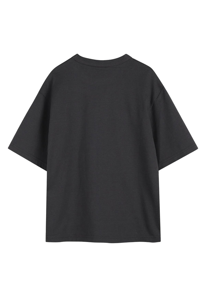 T-shirt grigia per bambino