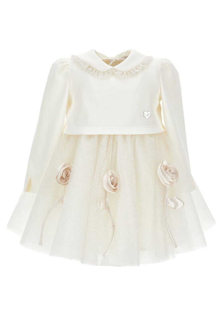 Vestito panna per neonata