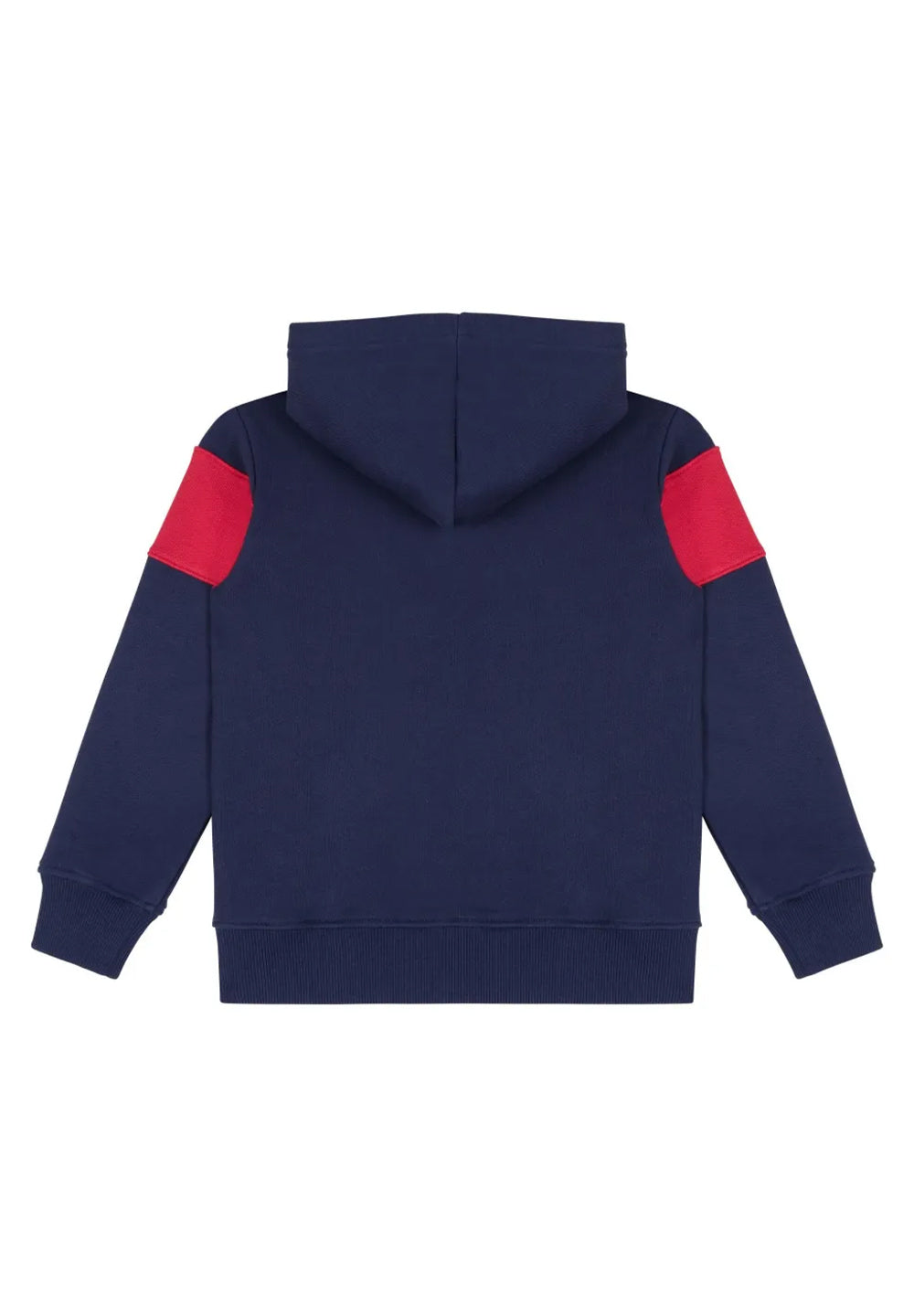 Felpa cappuccio blu per bambino