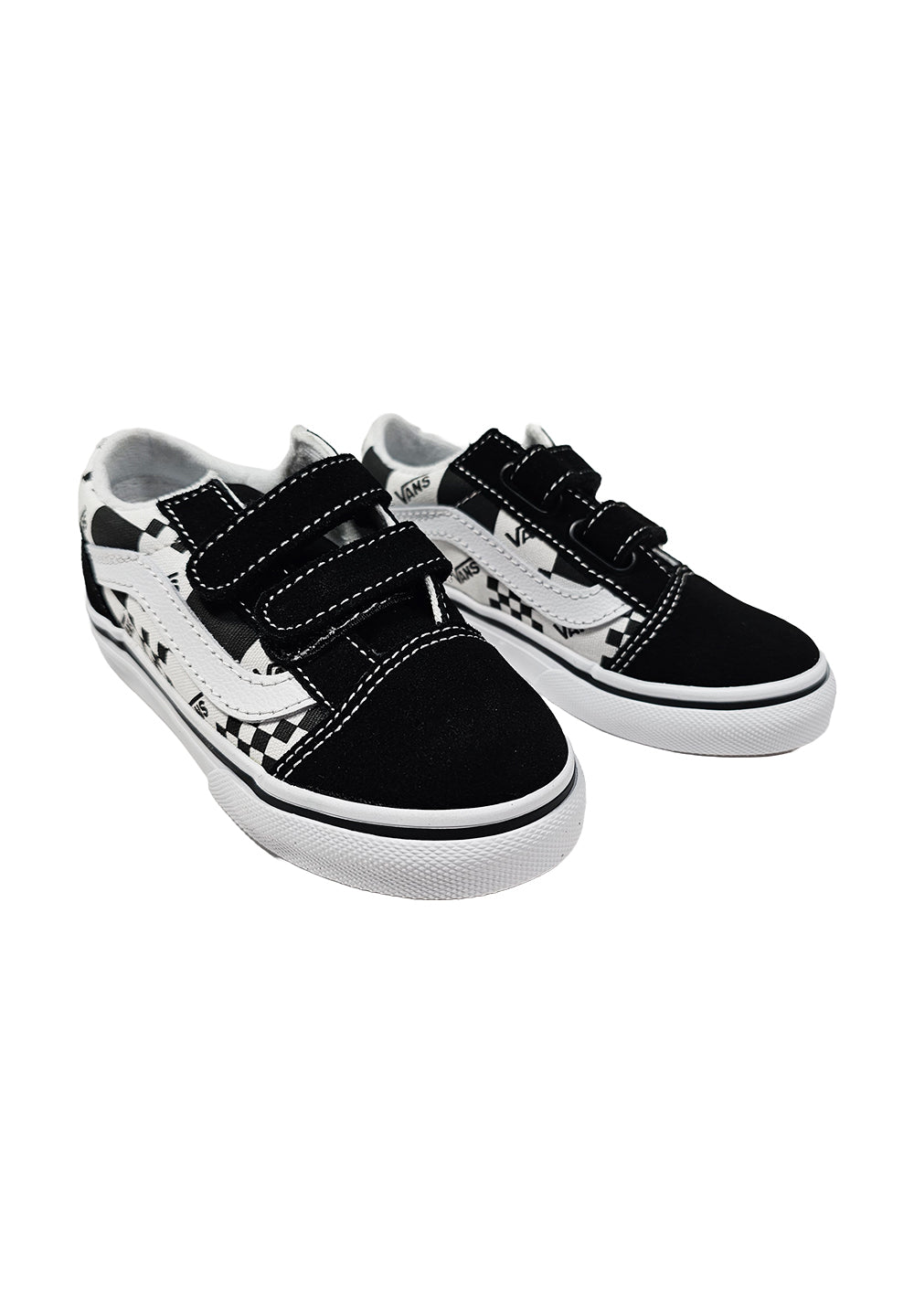 Black-white shoes for children