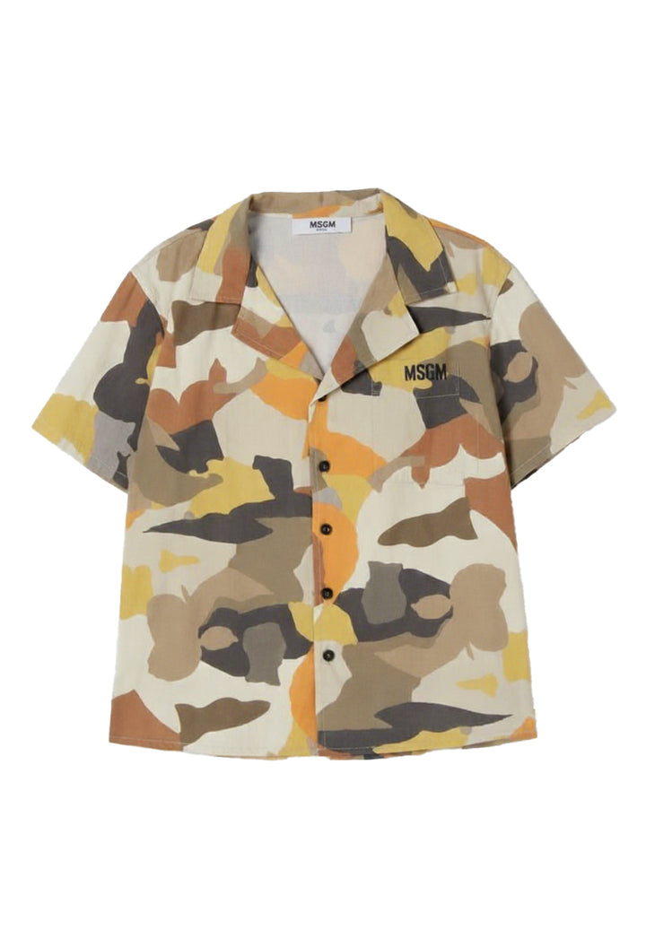 Camicia multicolor per bambino