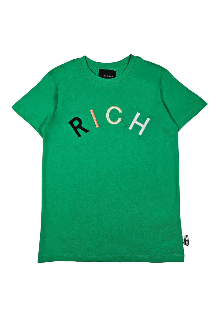 T-shirt verde per bambino