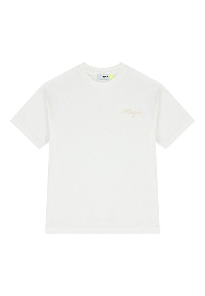 T-shirt bianca per bambino