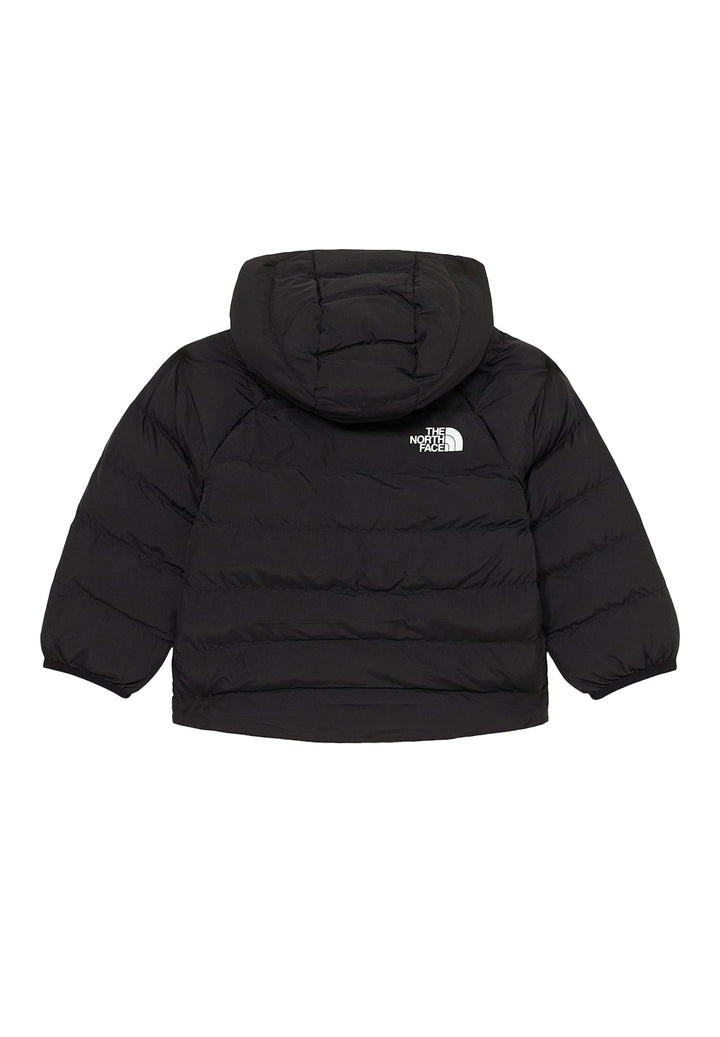 Giubbotto reversibile nero-grigio per neonato