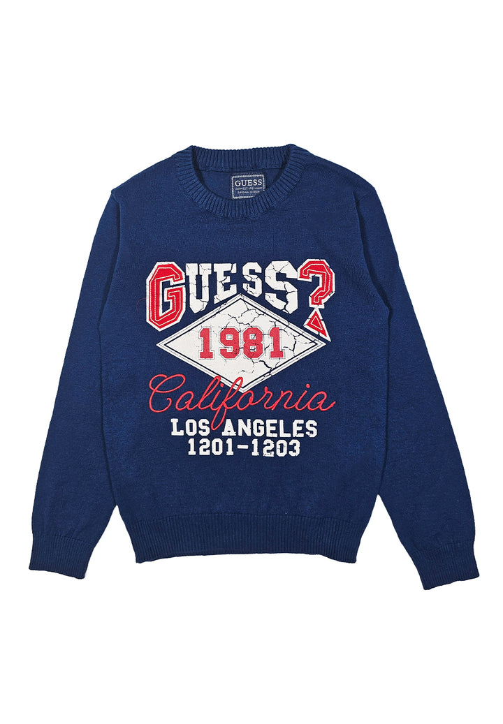 Maglione blu per bambino