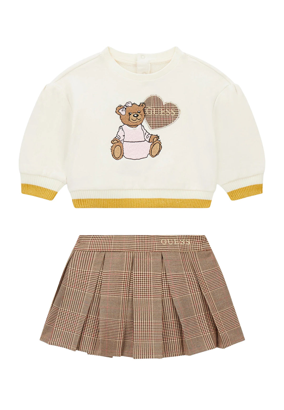 Completo beige per neonata