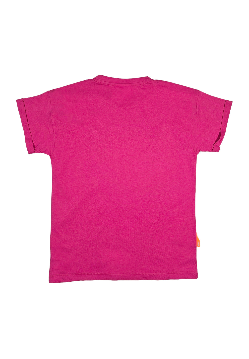 Fuchsia-T-Shirt für Mädchen