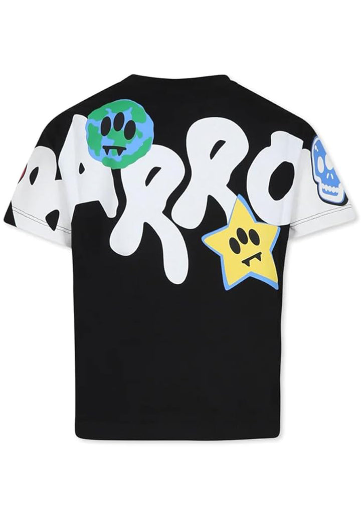 T-shirt nera per bambino