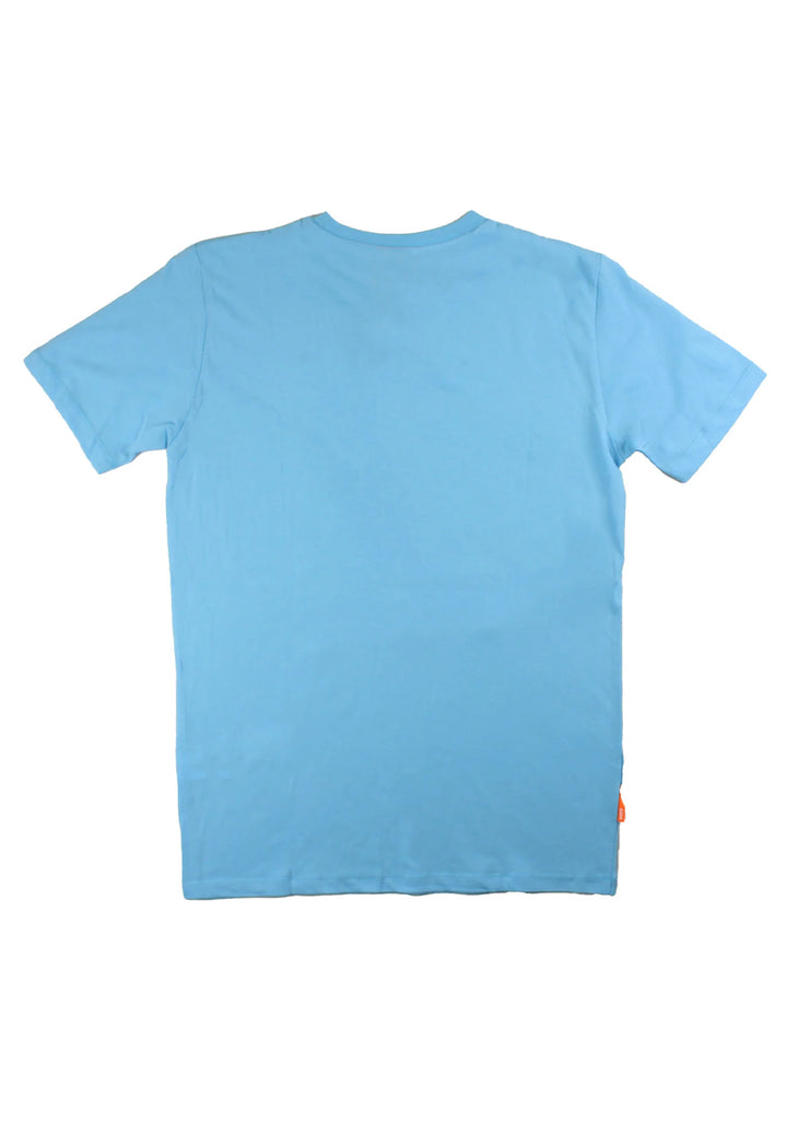 T-shirt azzurro per bambino
