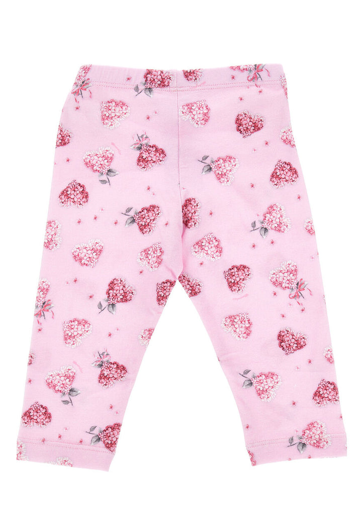 Leggings rosa per neonata