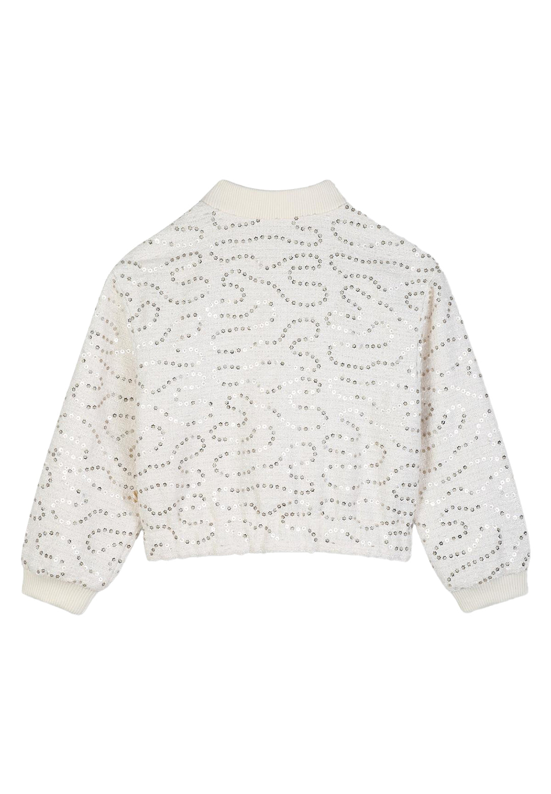 Bomber beige per bambina
