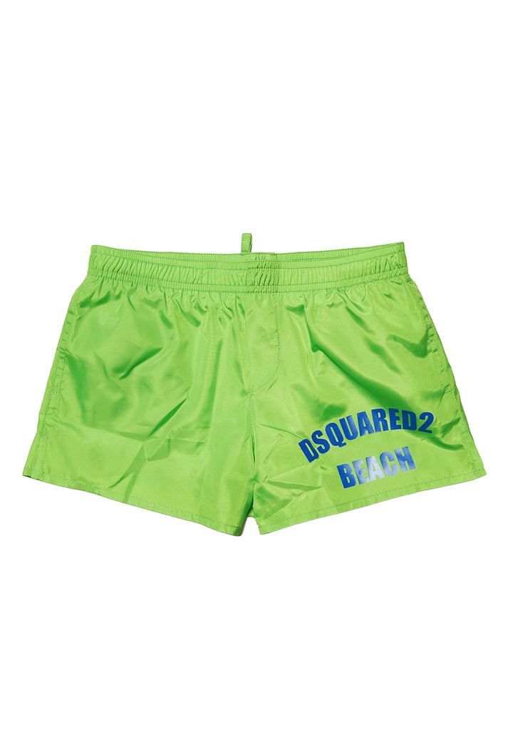 Costume boxer verde per bambino