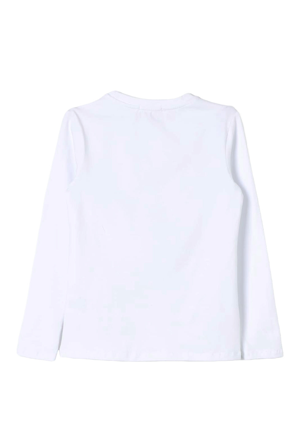 T-shirt bianca per bambina