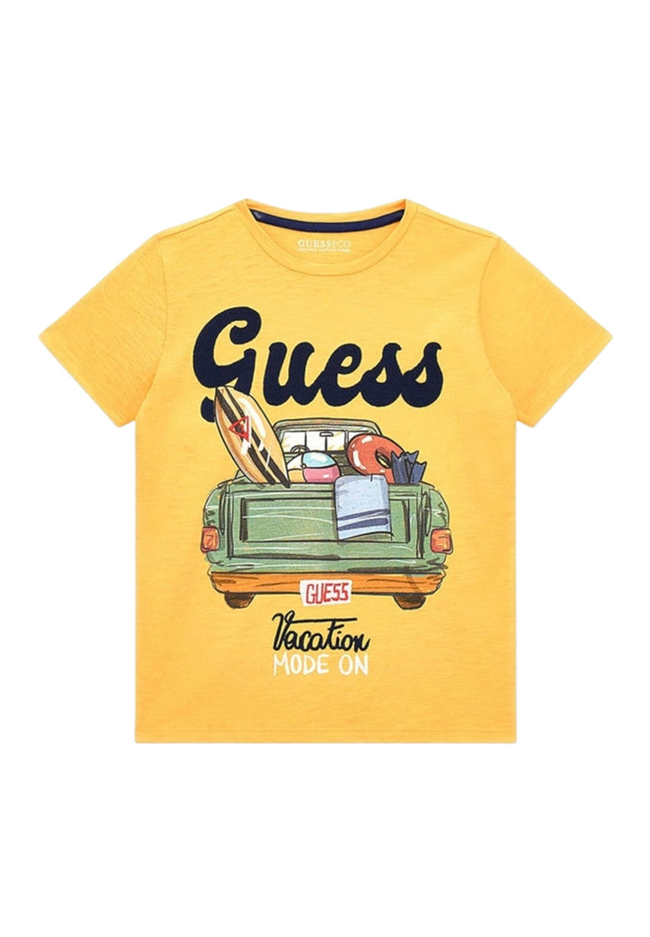 T-shirt gialla per bambino