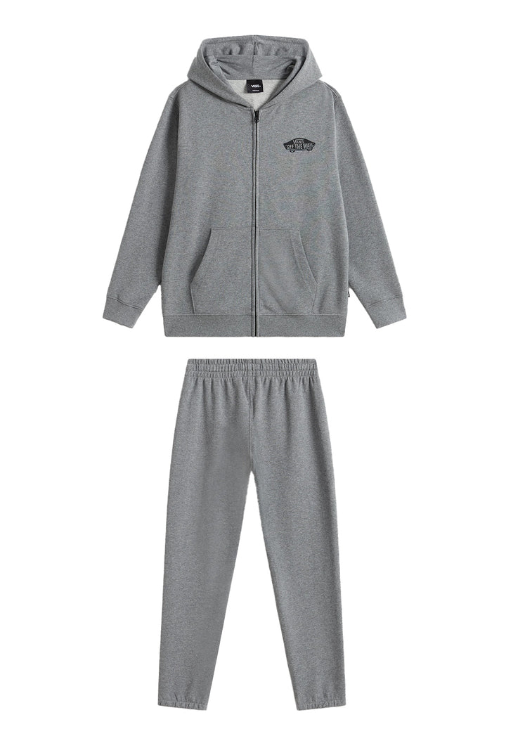 Completo felpa grigio per bambino