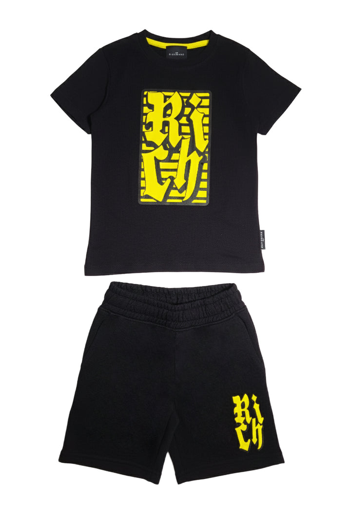 Completo nero per bambino