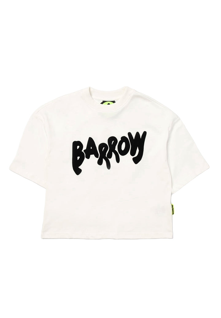 T-shirt bianca per bambina