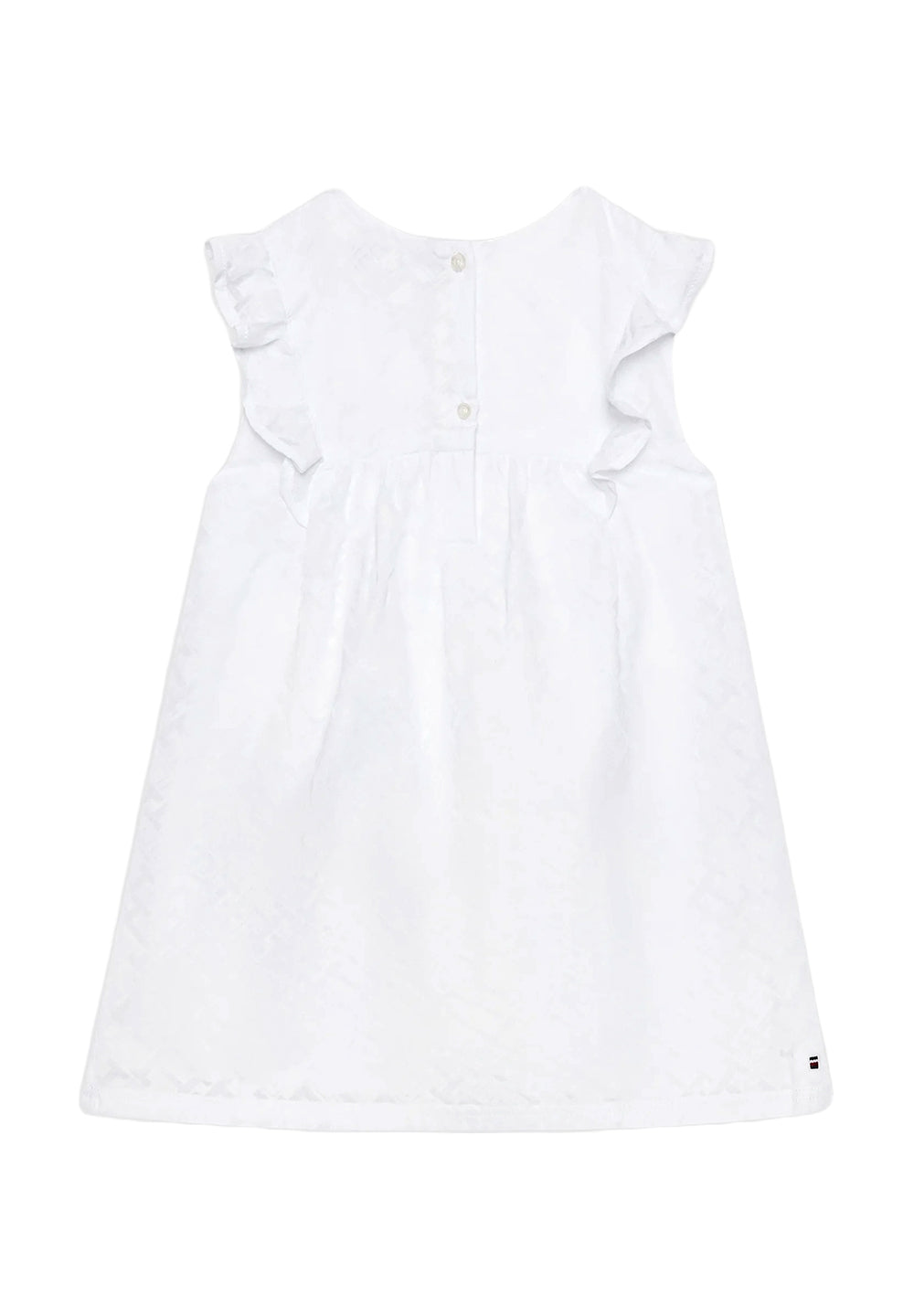 Weißes Kleid für Babymädchen